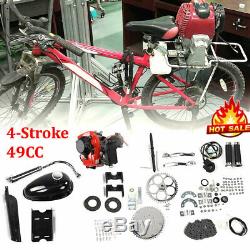 Bike Engine Motor Kit 4-Stroke 49CC Gas Petrol Motorized Bicycle Scooter HOT