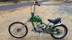 Bike Motor 2-Stroke 50cc Petrol Gas Motorized Bicycle Engine Kit Silver