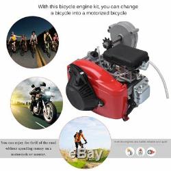 Black 49cc 4 Stroke Cycle Motor Kit Motorized Bike Petrol Gas Bicycle Engine BT