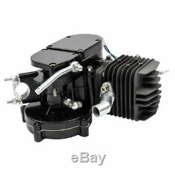 Black 80CC 2-Stroke Petrol Gas Motor Bicycle Engine Motor Kit For Motorized Bike