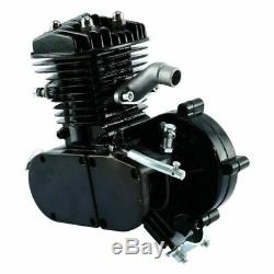 Black 80cc 2-Stroke Engine Motor Kit for Motorized Bicycle Bike Gas Powered NEW