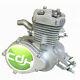 CDHPOWER 2 Stroke PK80 Motor-Silver Color Engine-Gas Motorized Bicycle 66cc/80cc