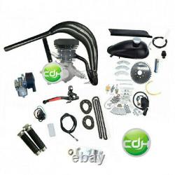 CDHPOWER Black CDH66 PK80 Engine Kit (Square Head)-2 Stroke 80cc Gas Motor Bike