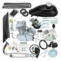 Complete 80cc 2 Stroke Petrol Gas Motor Engine Kit For Motorized Bike Bicycle