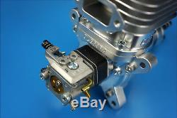 DLE55RA 55CC Two Stroke Rear Exhaust Gas Engine with Muffler&Ignition for RC Plane