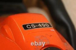 ECHO CS-490 20 in. 50.2cc Gas Chainsaw 2-Stroke Engine 20 Bar & Chain