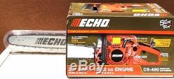 Echo CS-490 NEW Professional Grade 20 Bar 50.2cc Engine 2-Stroke Chainsaw Facto