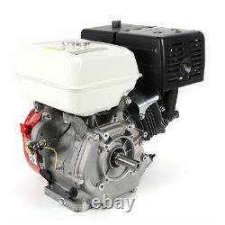 Engine 15 HP 4 Stroke Horizontal Gas Gasoline Engine Single Cylinder 56x42x48cm