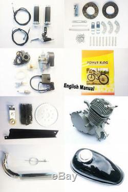 Engine Motor Kit for Motorized Bike Engine Petrol Gas 80cc 2-Stroke Push Bike