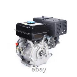 Engine OHV Horizontal Gas Engine Recoil Start Go Kart Motor 15HP 420CC 4 Stroke
