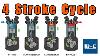 Four Stroke Internal Combustion Engine Four Stroke Cycle Explained