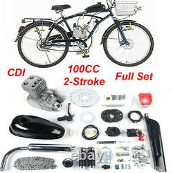 Full Set 100CC Bicycle Motorized 2-Stroke Gas Petrol Bike Engine Motor Set CDI