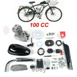 Full Set 100cc Bicycle Engine Kit 2-Stroke Gas Motorized Motor Bike MotorCycle