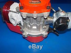 GAS ENGINE 49cc 2 STROKE Great for GO-CART/SCOOTER/BICYCLE/C/W TUNED EXHAUST