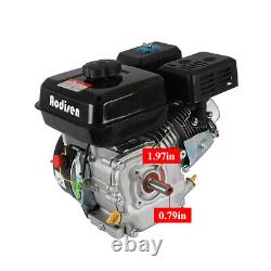 Gas Engine 210/212cc 4-Stroke Horizontal Shaft Motor 7HP OHV Engine Motor ATV