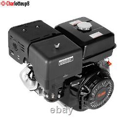 Gas Engine 4-Stroke 420cc 15HP OHV Horizontal Shaft Recoil Start Go Kart Motor