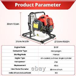 Gas Engine High Pressure Water Pump 2-Stroke 43CC 2HP Petrol Water Transfer Pump