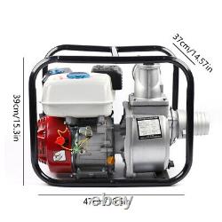 Gas Engine Trash Pump Water Transfer Pump 7.5HP 210cc 4-Stroke Gas Engine 3 Inch