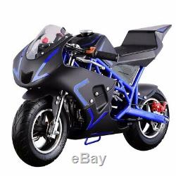 Gas Mini Pocket Bike 40cc 4-Stroke Pull Start Engine Motorcycle (EPA Approved)