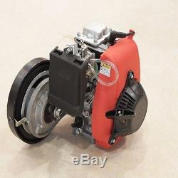 Gas Petrol Motorized Bicycle Bike Engine Motor DIY Kit 4-Stroke 49CC Scooter