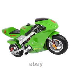 Gas Power Pocket Bike Motorcycle 49cc 4-Stroke Engine For Kids And Teens US