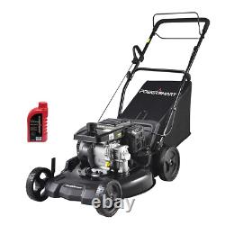 Gas Powered Lawn Mower Self Propelled 3-in-1 withBag 21-inch 209CC 4-Stroke Engine