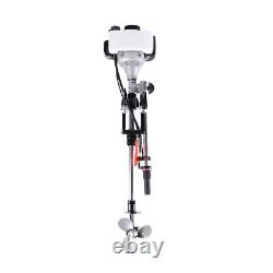 Gas-Powered Outboard Motor Engine 2.3HP 2-Stroke withshort shaft 52CC Engine