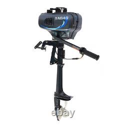 Gas-Powered Outboard Motor Fishing Boat Engine 3.5-7HP 2/4-Stroke Air/water Cool