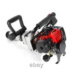 Gas Powered T Post Driver 2 Stroke Gasoline Engine Fence Farm Push Pile Digger