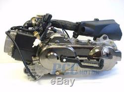 Gy6 50cc 4 Stroke Gas Scooter Engine Motor 139qmb Long Case 50l Set H En28