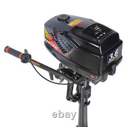 Heavy Duty Gas Trolling Motor Fishing Boat Engine Water Cooling 3.6 HP 2 Stroke