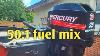 How To MIX 2 Stroke Gas 25hp Mercury