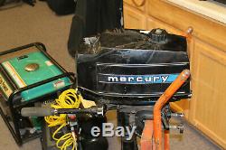 Mercury 4HP Gas 2-Stroke Outboard Tiller Engine NJ Local Pickup Untested