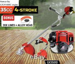 Multi 3 in 1 Grass cutter 4 stroke Gx35 Engine Brush cutter gas strimmer pruner
