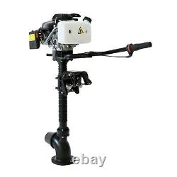 NEW 4.0 HP 4 Stroke Gas Motor Boat Engine Long Shaft Air Cooling Outboard Motor