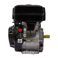 NEW 4-Stroke Gas Engine Recoil Start Motor 420cc 15HP OHV Horizontal Shaft USA