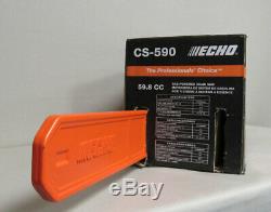 NEW ECHO CS-590 Gas Chainsaw 20 in. 59.8cc 2-Stroke Engine Timber Wolf
