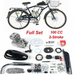 NEW Full Set 100CC 2-Stroke Bicycle Motorized Gas Petrol Bike Engine Motor Kit