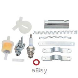 NEW Silver 80cc 2-Stroke Motor Engine Kit Gas for Motorized Bicycle Bike