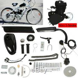 New 80cc 2 Stroke Bike Bicycle Complete Motor Engines Kits Scooter DIY Gas Power