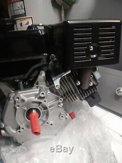 OHV 420CC 4-Stroke Gas Motor Engine Recoil Start 1key horizontal shaft oil-shut