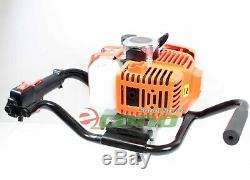 One Man Post Ice Hole Digger Drill 52cc Gas Power Engine Head 2/stroke
