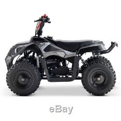 Premium Off-Road ATV 40cc Gas 4 Wheels Engine 4 Stroke Disc Brake Type White