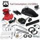 Red 80cc 2-Stroke Cycle Bike Engine Motor Petrol Gas Kit fit Motorized Bicycle