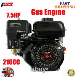 Replacement Gas Engine 7.5HP 4 Stroke 210cc Air Cooled For Honda GX160/170F
