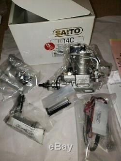 Saito Engine Saito FG 14C gas four stroke NIB