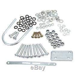 Silver 80CC 2-Stroke Cycle Motorized Gas Engine Motor Kit For Bicycle Bike Kits