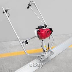 Surface finishing concrete screed with Honda 4 stroke Gas engine 10' tamper blade