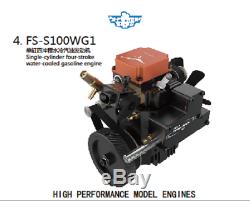 TOYAN Engine FS-S100WG1 4 Stroke, Gas Powered Liquid Cooled. Ships from the USA