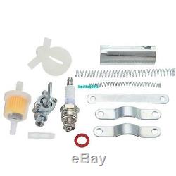 Updated 2 Stroke 80cc Motor Engine Kit For Motorized Bicycle withGas Fuel Filters